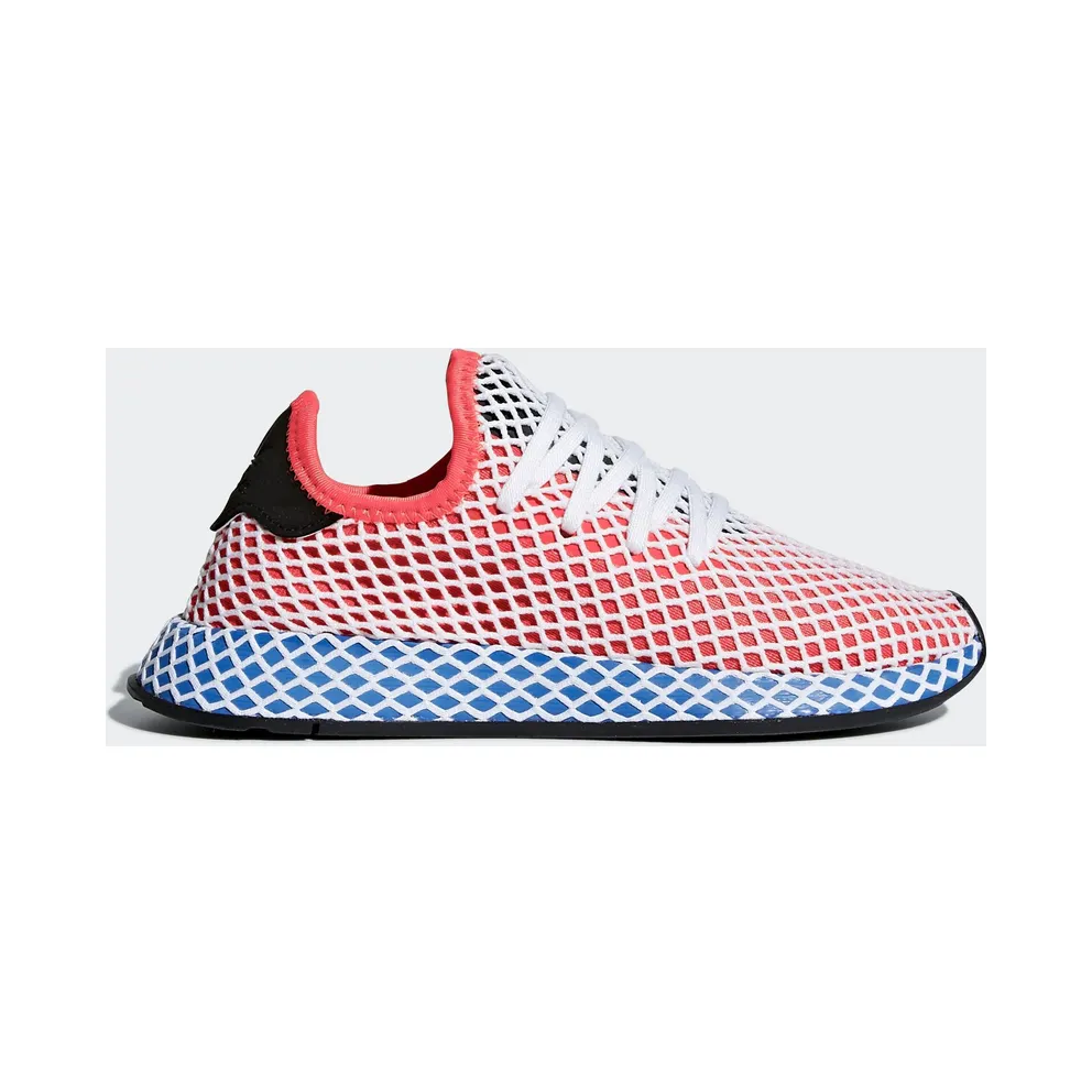 adidas Deerupt Solar Red Bluebird (Youth)