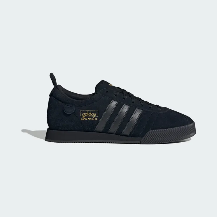 adidas Samba 62 Super “Core Black / Core Black / Gold Metallic” (IH4378)