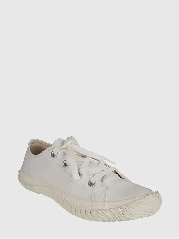 Yohji Yamamoto Cotton Canvas Sneakers White (YAE100071) (2)