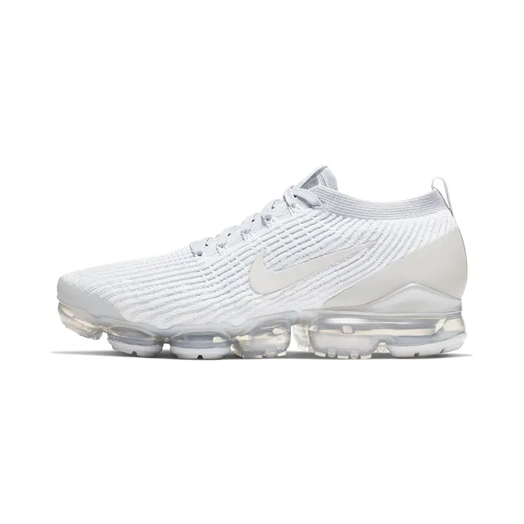 Nike Air VaporMax Flyknit 3 “White / Pure Platinum / Metallic Silver” (AJ6900-102)