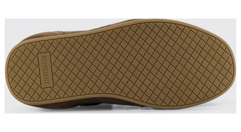 Represent Low-Pro Nubuck and Suede Sneakers Brown (MLM10053516) (3)