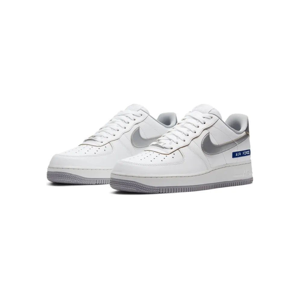 Nike Air Force 1 Low Label Maker White White/Sail-Chutney-Metallic Silver (DC5209-100)