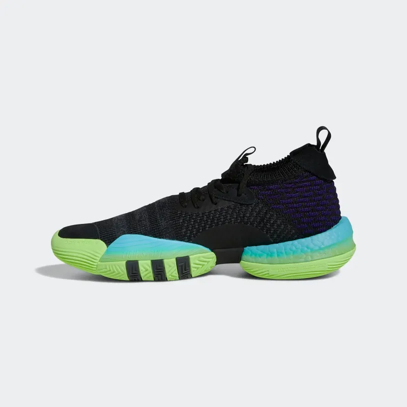 adidas Trae Young 2.0 Core Black / Core Black / Team Solar Green (H06473)