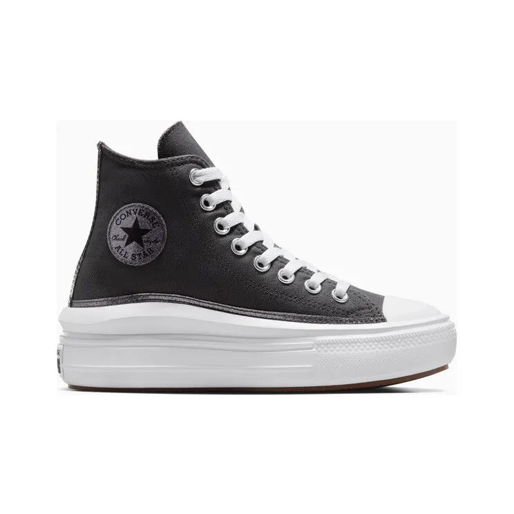 Converse Chuck Taylor All Star Move Glitter Dark Matter/Black/White (A11115C)