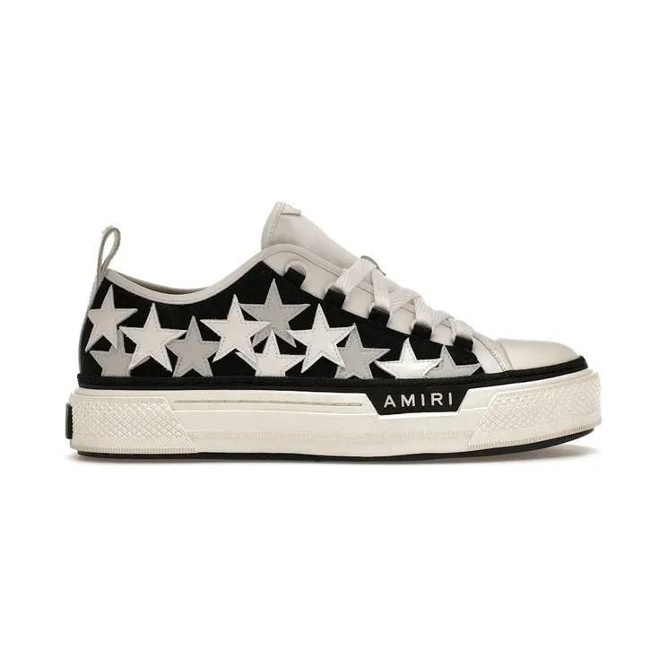 AMIRI Stars Court Low Black White (PS23MFS014-001)