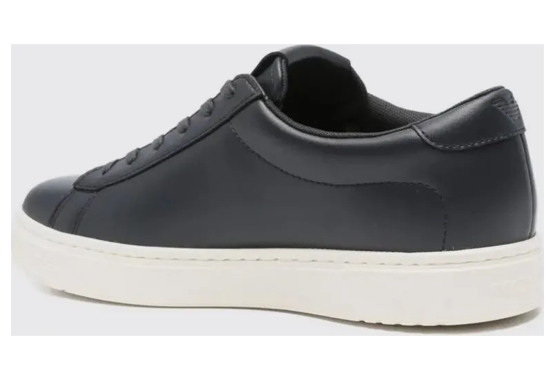 Emporio armani Leather Sneakers Blue (EM004783AF20004U8139) (2)