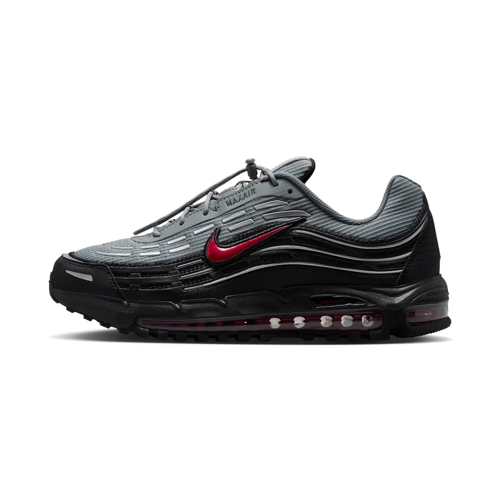 Nike Air Max TL 2.5 “Smoke Grey/Black/Dark Smoke Grey/Tough Red” (IO3037-003)