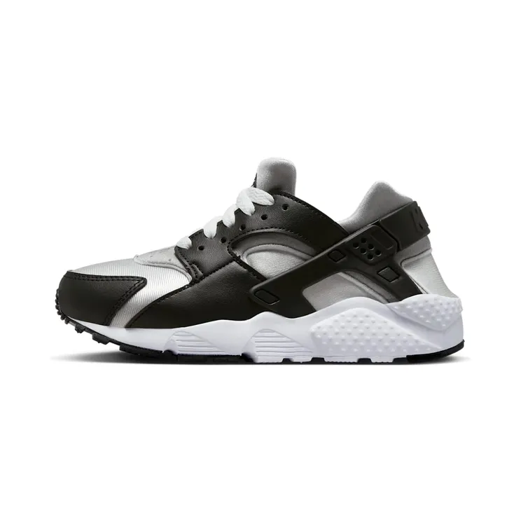 Nike Air Huarache Run GS “Black / Neutral Grey / Medium Grey / White” (654275-044)