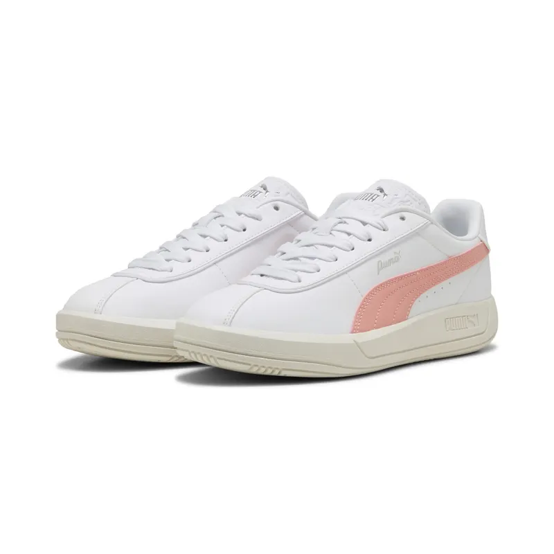 Puma Club Klassika SL “Puma White / Pink Fruit / Puma Silver” (401642_04)