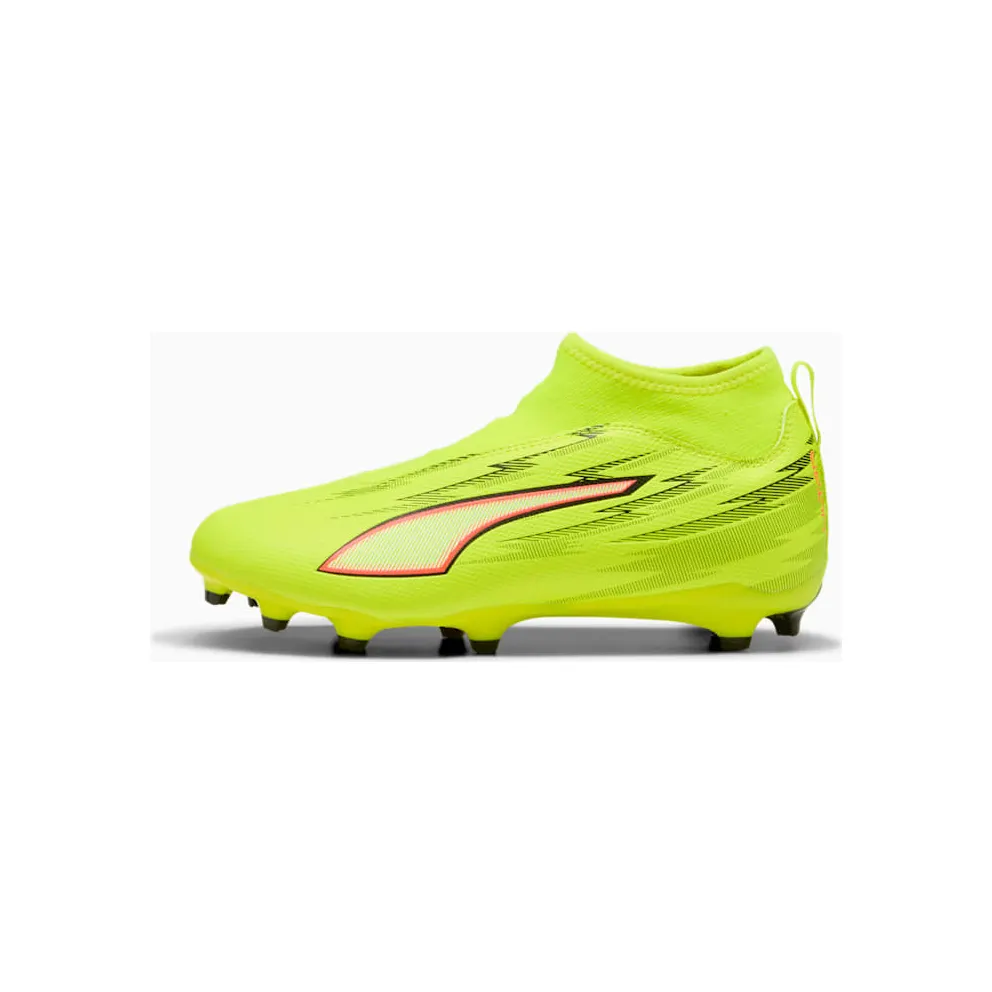 Puma Ultra 6 Match+ LL FG/AG Jr Yellow Alert Black Glowing Red Lime Squeeze (108691-01)