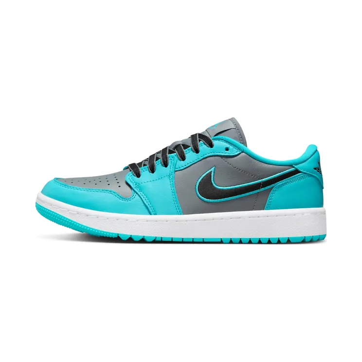 Air Jordan 1 Low Golf Turquoise “Cool Grey / Gamma Blue / Black” (FZ3248-001)