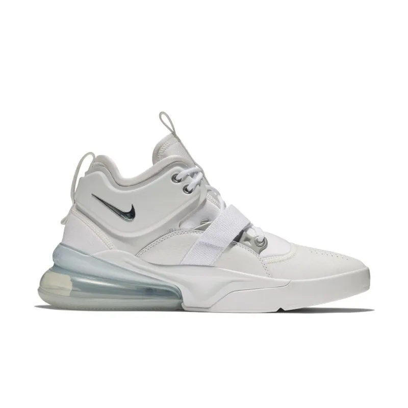 Nike Air Force 270 White Metallic Silver White/Metallic Silver (AH6772-100)