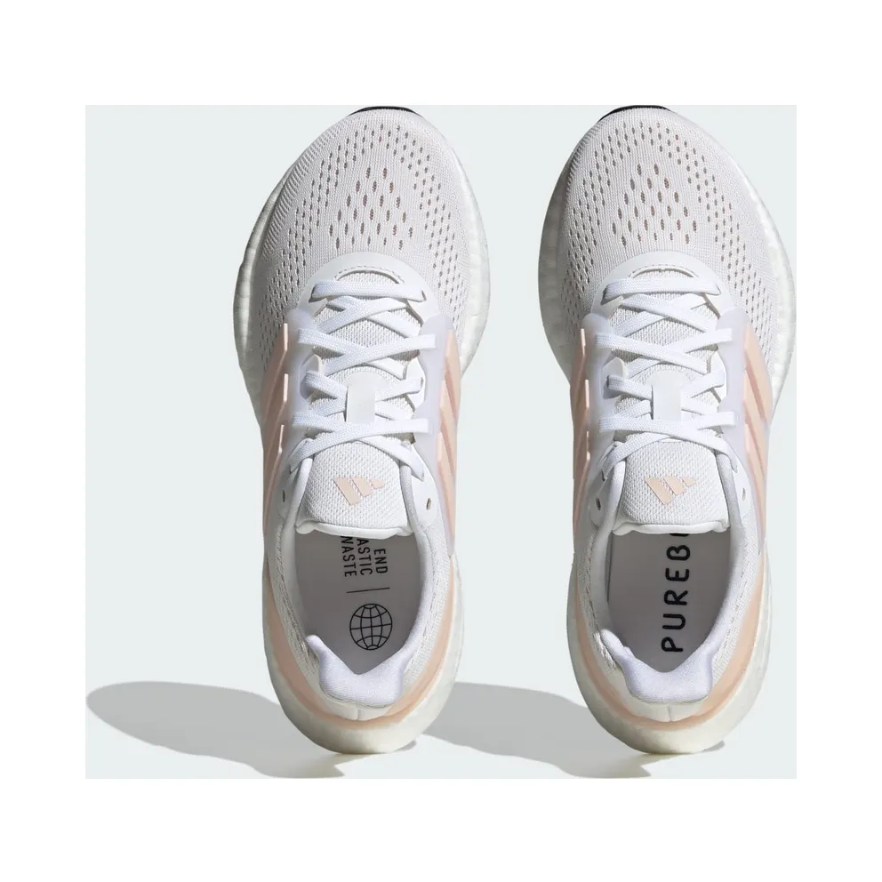 adidas Pureboost 23 Cloud White Wonder Quartz Core Black (IF2392)