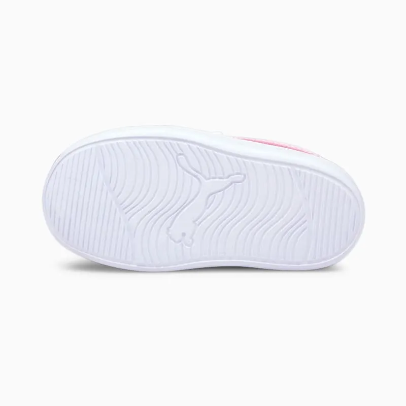 PUMA Courtflex V2 Babies’ White/Pink Lady (371544-15)