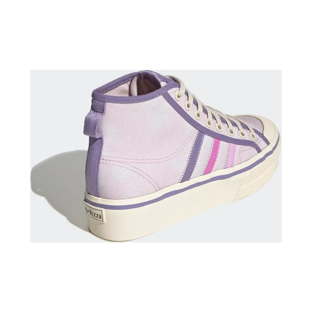 Adidas Nizza Platform Mid Almost Pink / Pulse Lilac / Wonder White (GX4608)