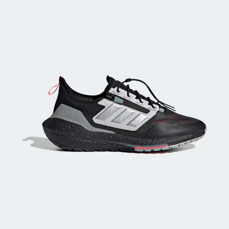 adidas Ultraboost 21 GTX Core Black / Silver Metallic / Turbo (GX5549)
