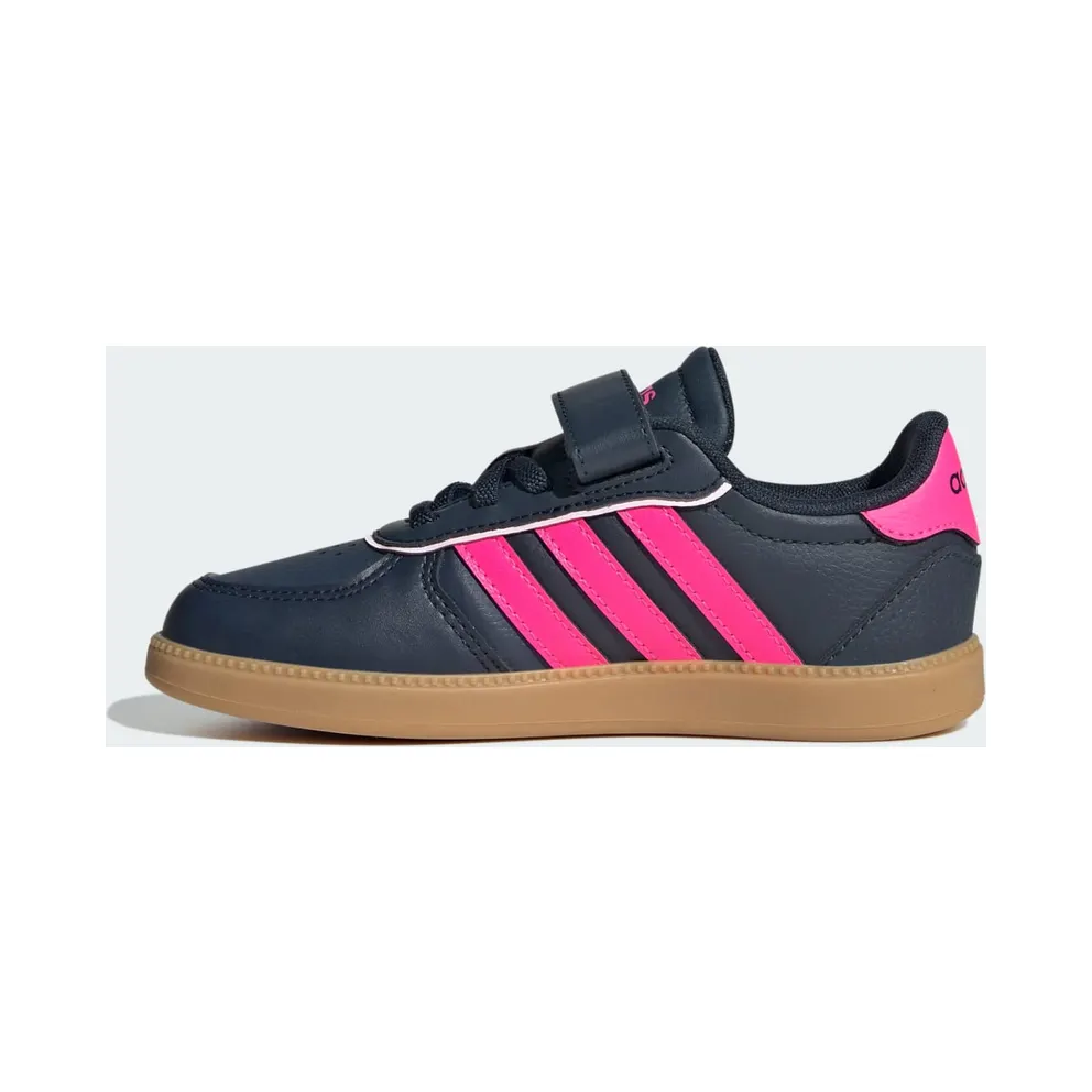 adidas Breaknet Sleek Shoes Kids “Aurora Ink / Lucid Pink / Gum” (JQ3060)