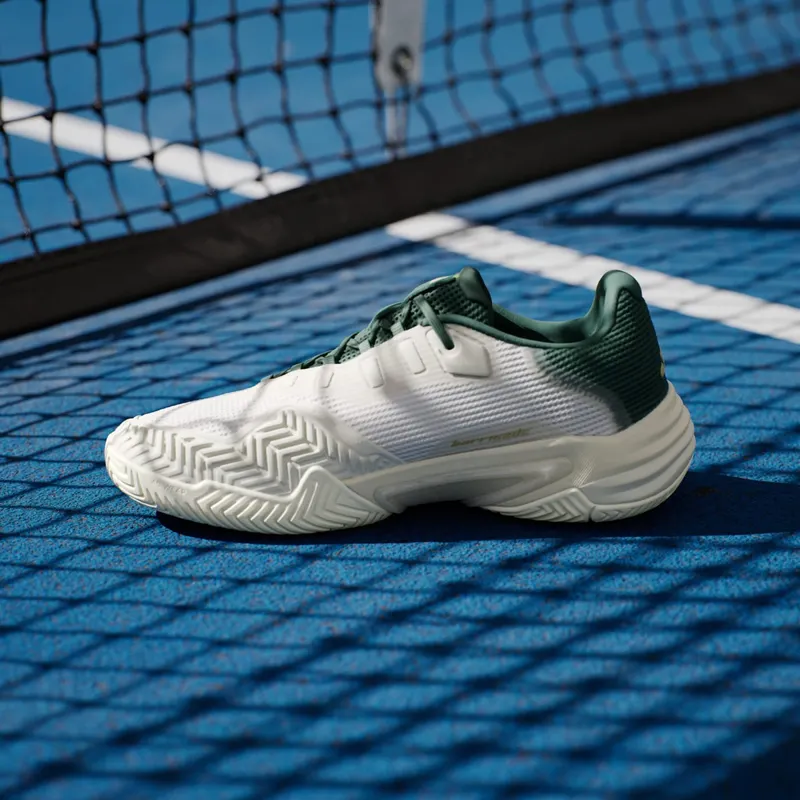 Adidas Barricade 13 Tennis Core White / Gold Metallic / Collegiate Green (IH5140)