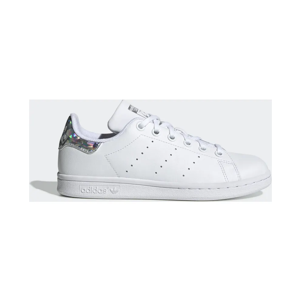 adidas Stan Smith Sparkly Heel White (Youth)