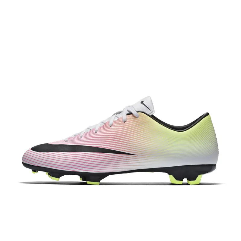 Nike  Mercurial Victory V FG White Black Volt Total Orange White/Black-Volt-Total Orange (651632-107)