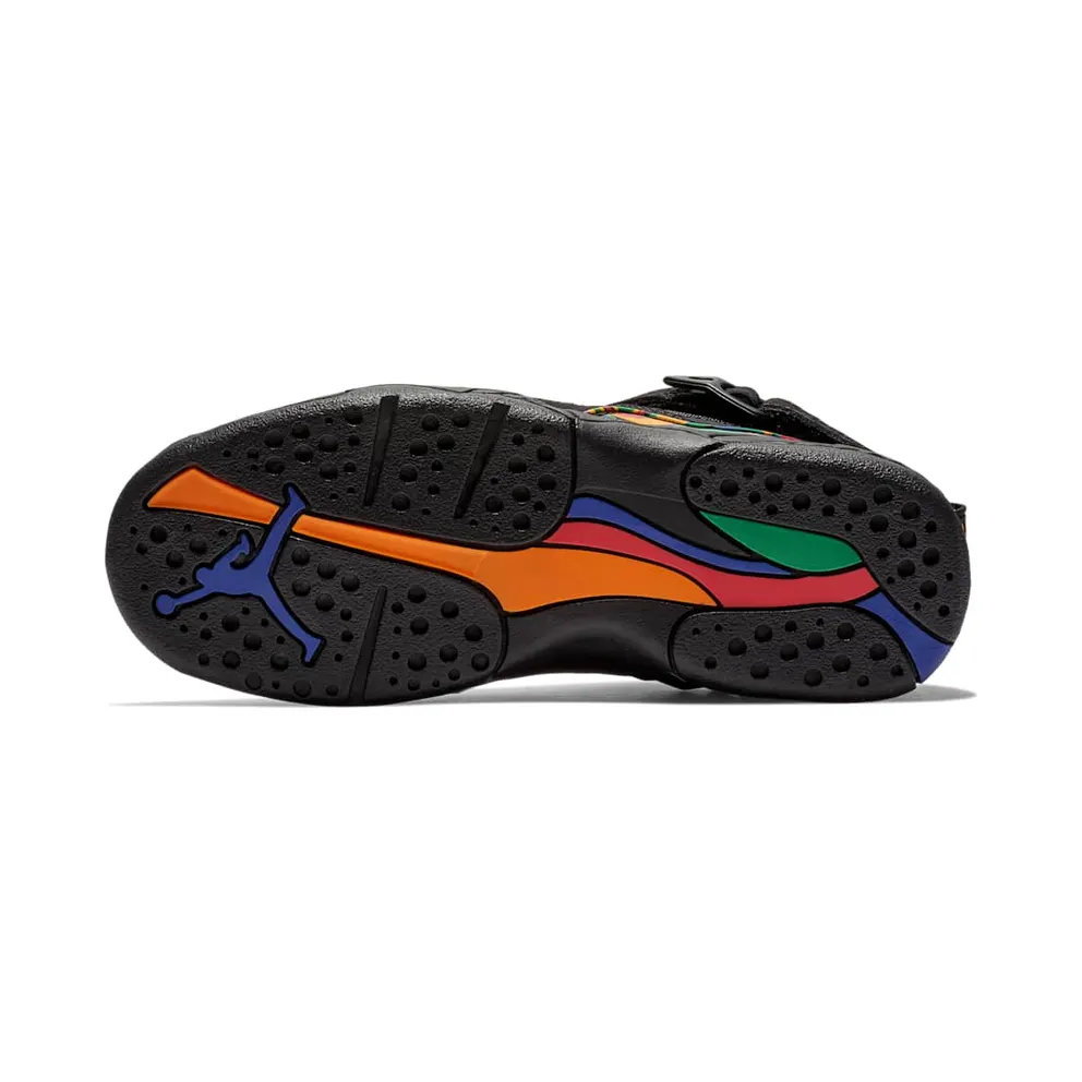Jordan 8 Retro Tinker Air Raid (PS) Black/Light Concord-Aloe Green (305369-004)