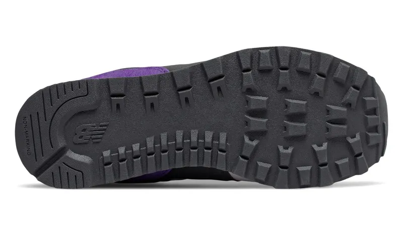 New Balance 574 Shadow Logo PS “Black Purple” (GC574UPB)