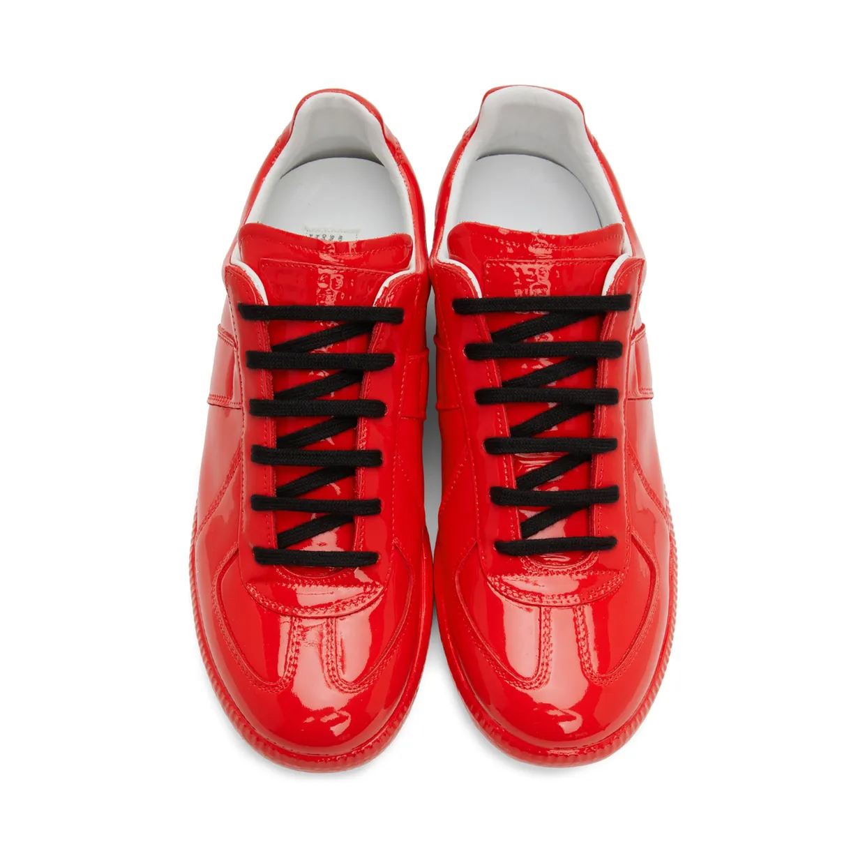 Maison Margiela White Replica Low Sneakers (S37WS0582 P4487) (5)