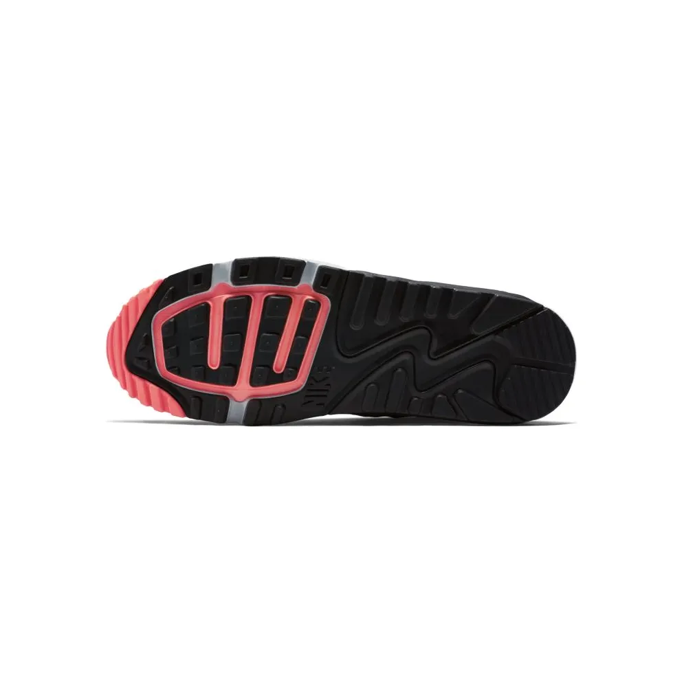 Nike Air Max Lunar 90 Black Silver Hot Lava (724078-002)