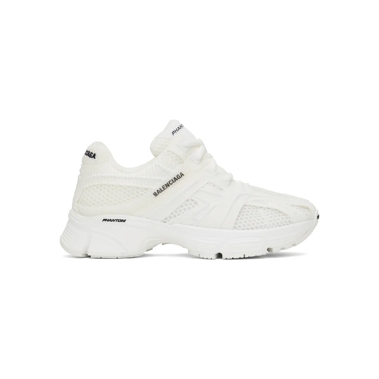 Balenciaga White Phantom Sneakers (678869-W2E92-9000)