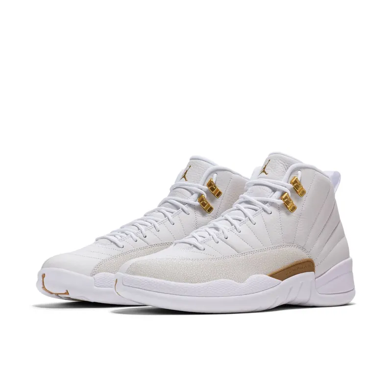 Air Jordan Nike AJ XII 12 OVO White Gold (873864-102)