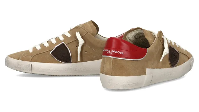 Philippe Model Prsx Logo Suede “Neutrals” (PRLU XS21) (2)
