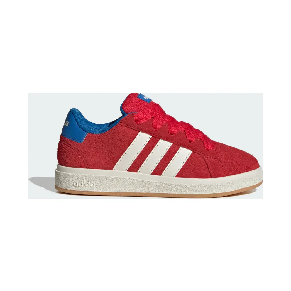 Adidas Grand Court Pure Ruby / Core White / Bright Royal (JR9848)