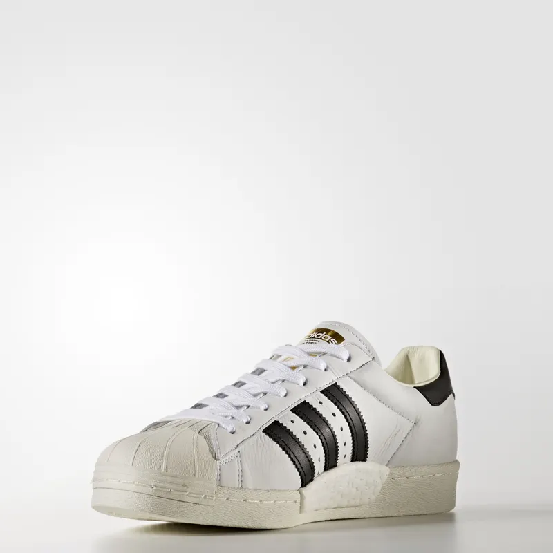 adidas  Superstar White/Black/Gold Metallic White/Black/Gold Metallic (BB0188)