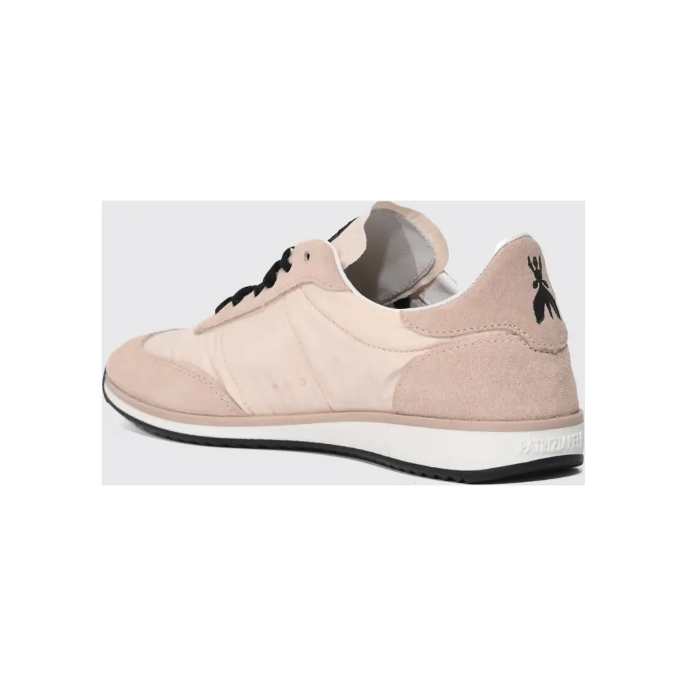 Patrizia Pepe Skin ’93 in Suede and Nylon Pink (2Z0054V040F301)