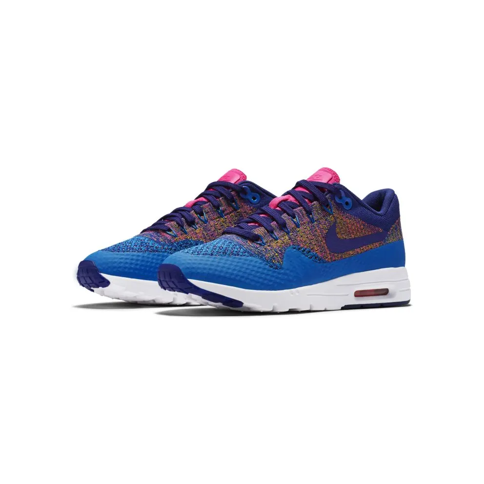Nike Air Max 1 Ultra Flyknit Photo Blue/Deep Royal Blue (W) Photo Blue/Deep Royal Blue (843387-400)