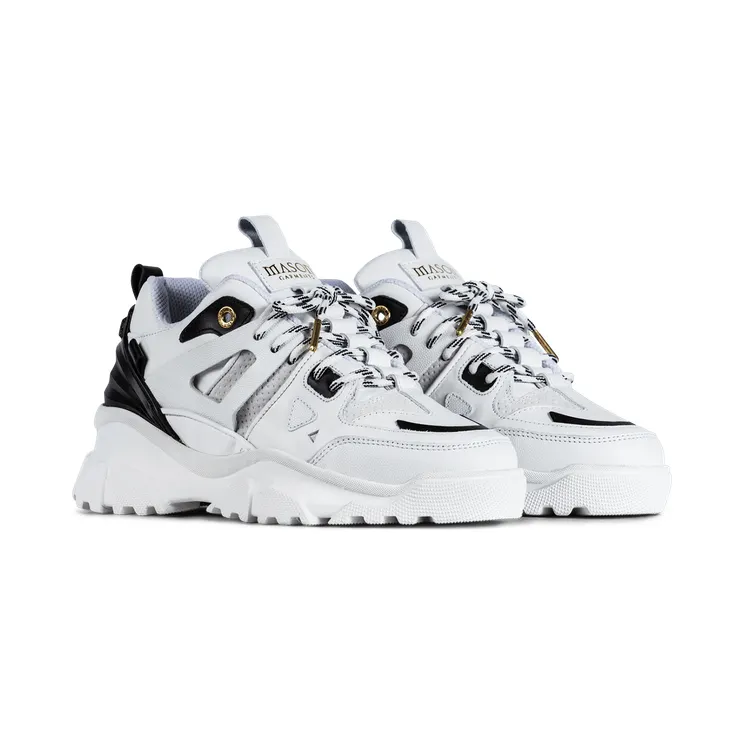 Mason Garments Genova II White / Black Weiß (SS21-35-11C)