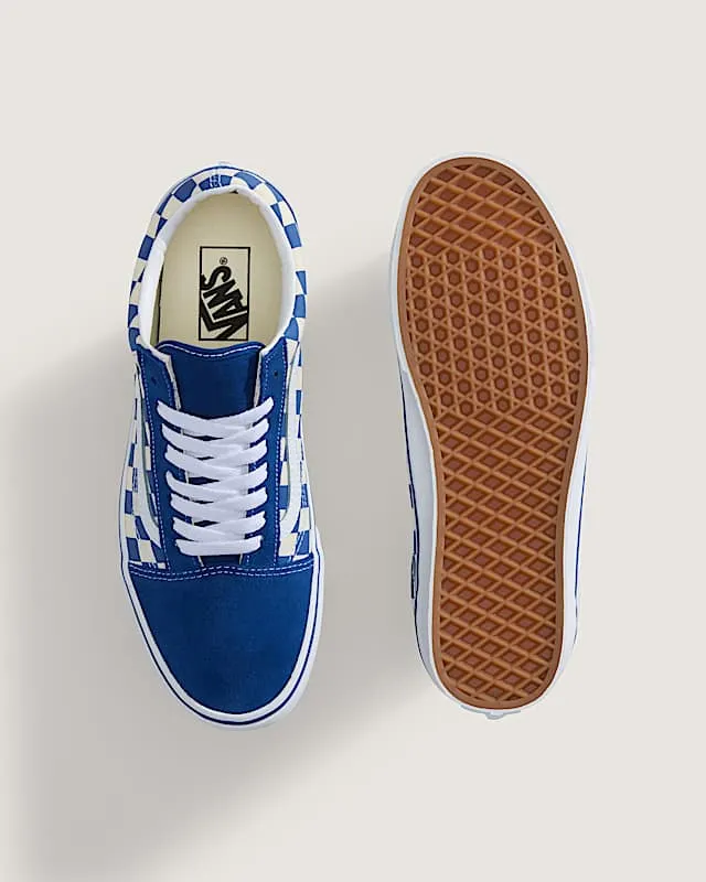 Vans Old Skool Blue Checkerboard Blue/White (VN0A38G1P0U)