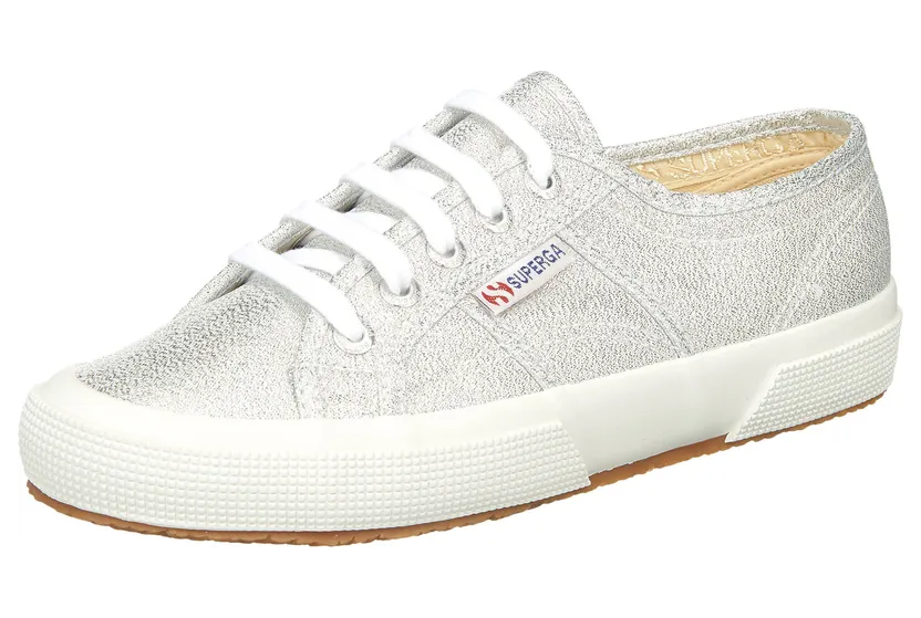 Superga sneaker Zilver / Wit (PERS001820 2750-LAMEW-031)