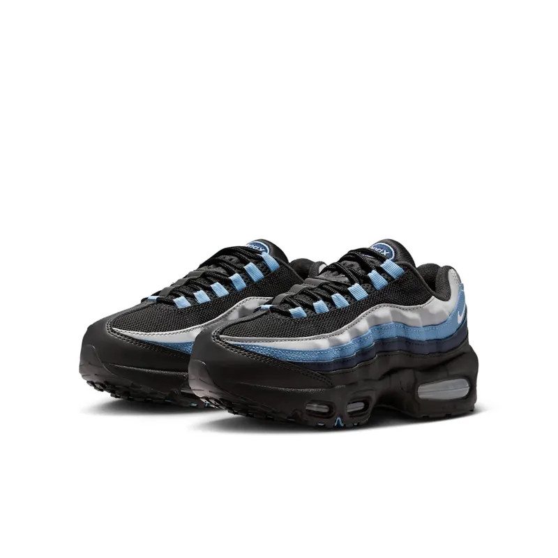 Nike Air Max 95 BB LTR GS “Black Smoke Grey Work Blue” (II4130-018)