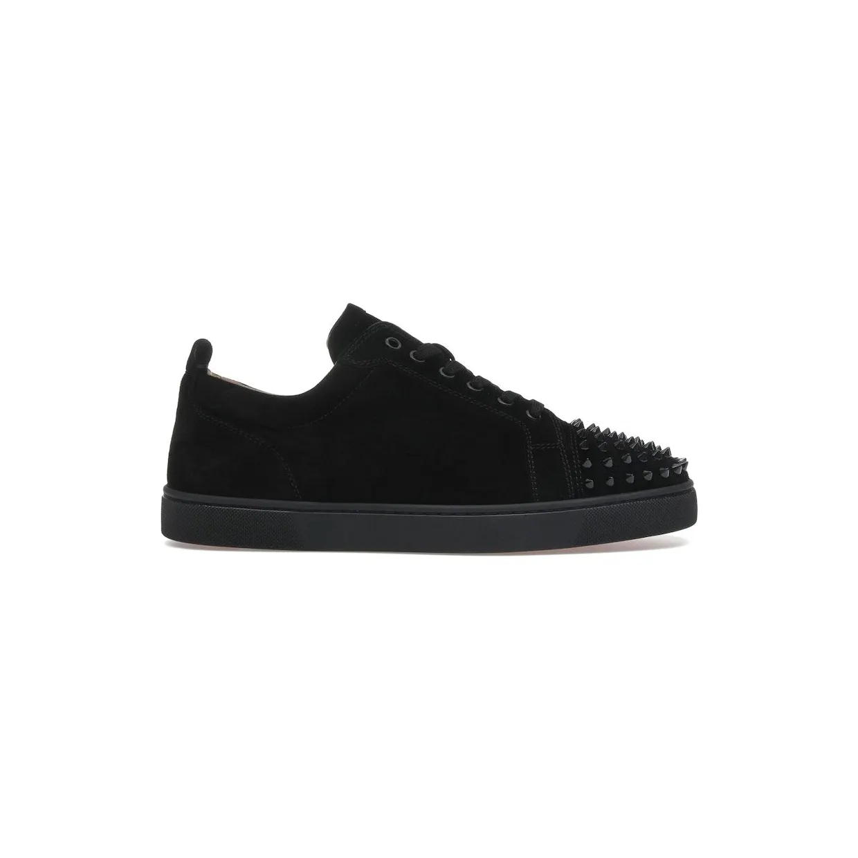 Christian Louboutin Louis Junior Spikes Veau Velours Black (1130575CM53)