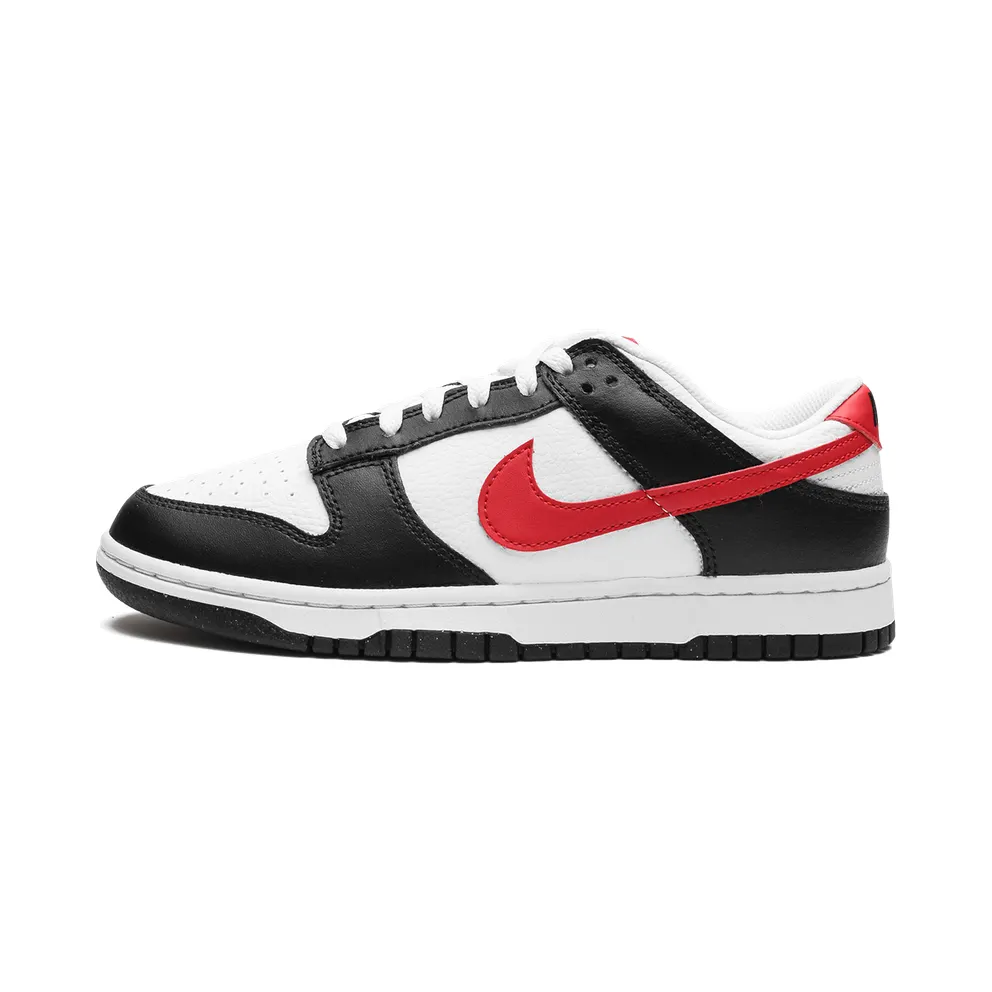 Nike Dunk Low Retro “Red Swoosh Panda” (FB3354-001)