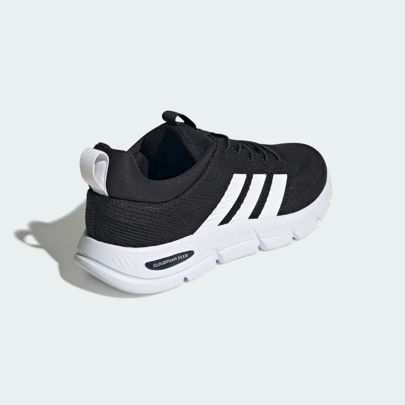 Adidas CLOUDFOAM FLEX-ELASTISCHE Lace-up Shoes Core Black / Cloud White / Carbon (HQ2547)