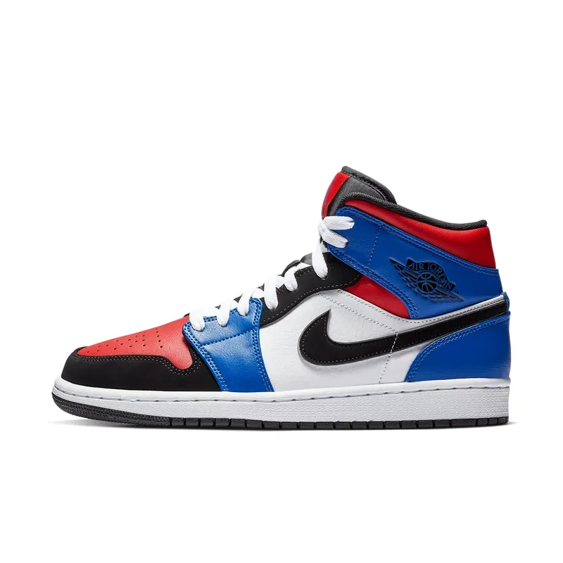Air Jordan Nike AJ I 1 Mid Retro ‘Top Three’ (554724-124)