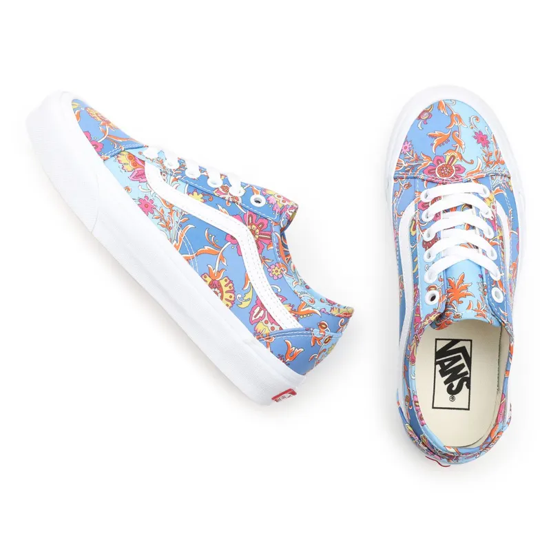 VANS Vans Made With Liberty Fabric Old Skool Tapered Shoes Blue (VN0A54F44TV)