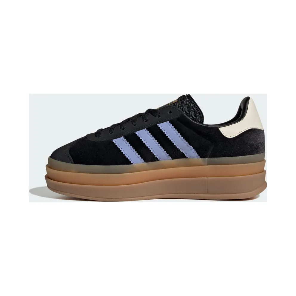 Adidas Gazelle Bold Kids Core Black / Blue Spark / Wonder White (JR5965)