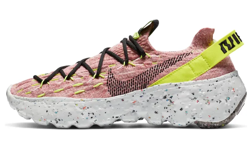 Nike Space Hippie 04 ‘Light Arctic Pink’ Lemon Venom/Black/Light Arctic Pink (CD3476-700)