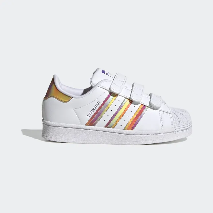 adidas Superstar Cloud White / Cloud White / Purple Rush (HQ4345)