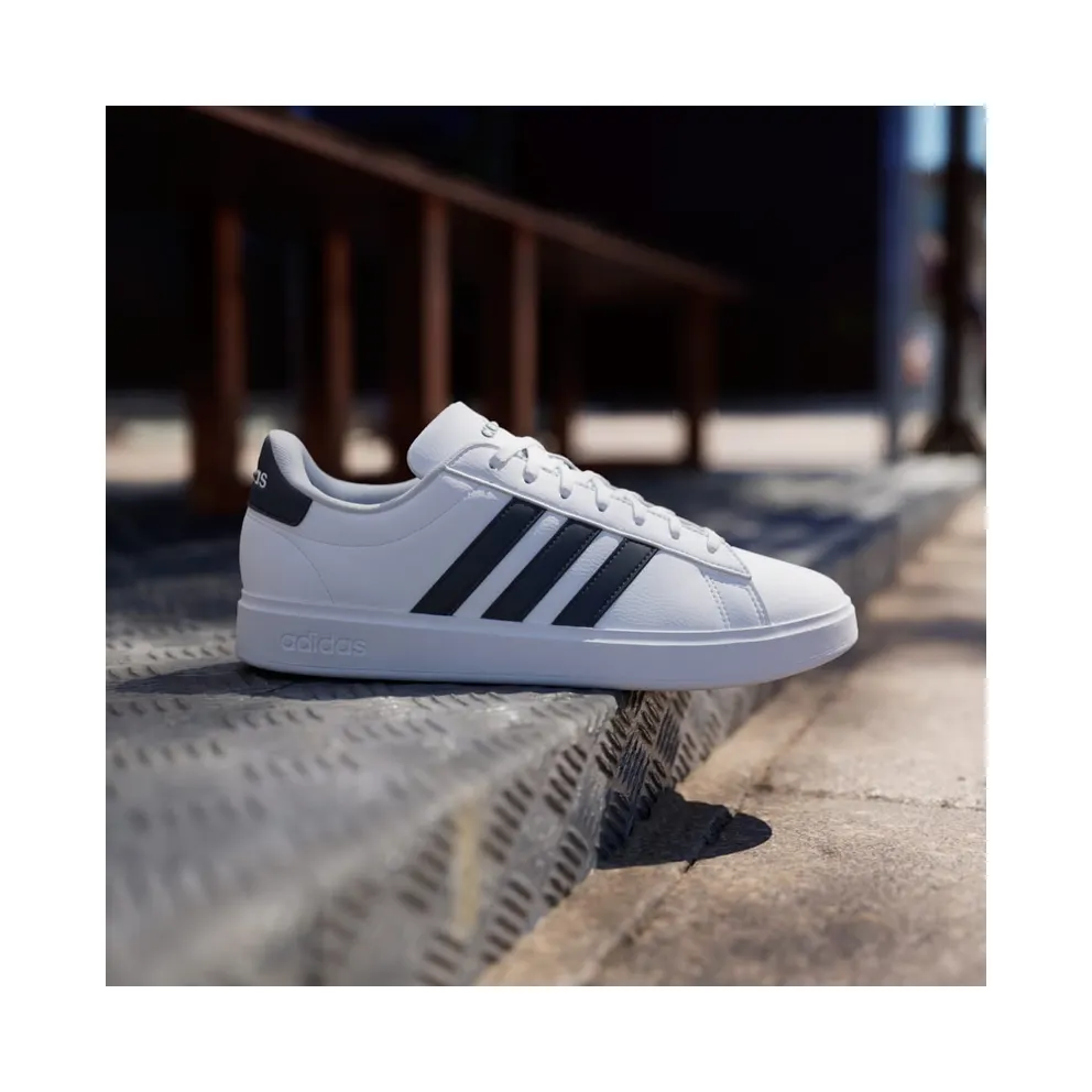 Adidas Grand Court Cloudfoam Comfort Cloud White / Legend Ink / Ecru Tint (GW9199)