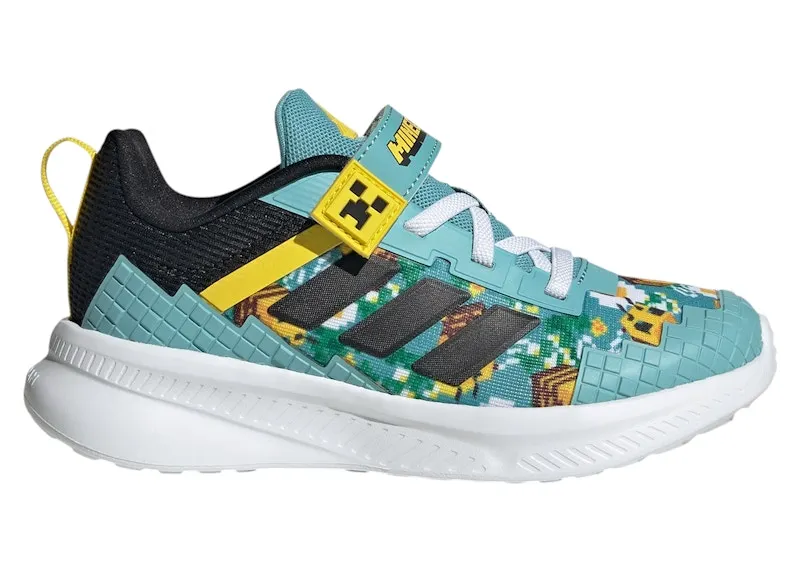 adidas Fortarun 4.0 Minecraft Mint Ton Yellow (JR1947)