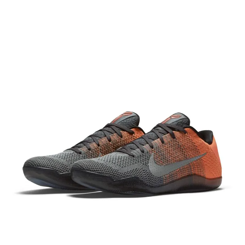 Nike Kobe 11 Elite Low Easter (2016) Dark Grey/Bright Mango-Court Purple-Volt (822675-078)